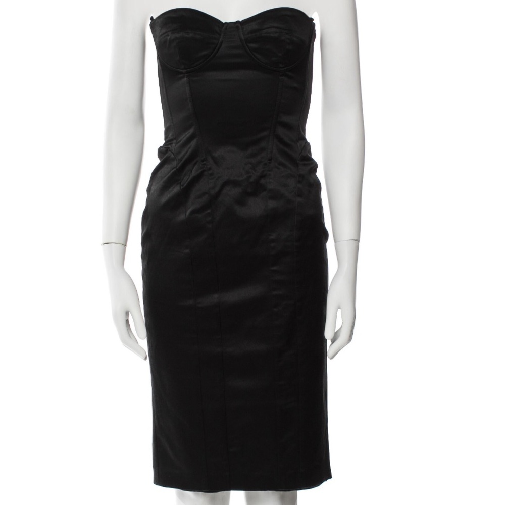 Dolce & Gabbana Vintage Corset Midi Dress